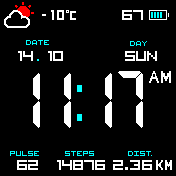 华米跃我Amazfit Bip手表表盘