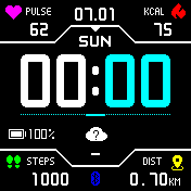 华米跃我Amazfit Bip手表表盘
