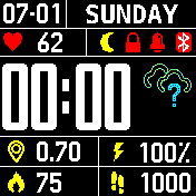 华米跃我Amazfit Bip手表表盘