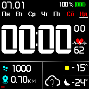 华米跃我Amazfit Bip手表表盘