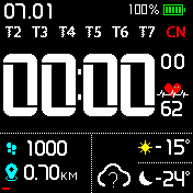 华米跃我Amazfit Bip手表表盘