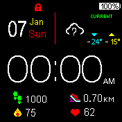 华米跃我Amazfit Bip手表表盘