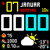 华米跃我Amazfit Bip手表表盘