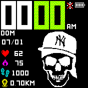 华米跃我Amazfit Bip手表表盘