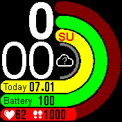 华米跃我Amazfit Bip手表表盘