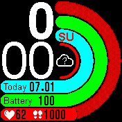 华米跃我Amazfit Bip手表表盘