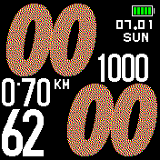 华米跃我Amazfit Bip手表表盘