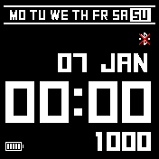 华米跃我Amazfit Bip手表表盘