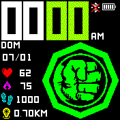 华米跃我Amazfit Bip手表表盘