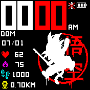 华米跃我Amazfit Bip手表表盘