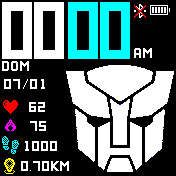 华米跃我Amazfit Bip手表表盘