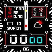 华米跃我Amazfit Bip手表表盘