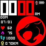 华米跃我Amazfit Bip手表表盘