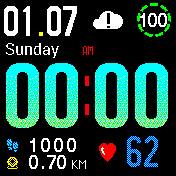 华米跃我Amazfit Bip手表表盘
