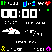 华米跃我Amazfit Bip手表表盘