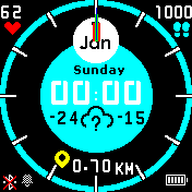华米跃我Amazfit Bip手表表盘