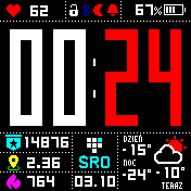 华米跃我Amazfit Bip手表表盘