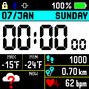 华米跃我Amazfit Bip手表表盘