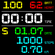 华米跃我Amazfit Bip手表表盘