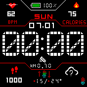 华米跃我Amazfit Bip手表表盘