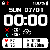 华米跃我Amazfit Bip手表表盘
