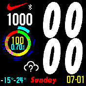 华米跃我Amazfit Bip手表表盘