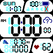 华米跃我Amazfit Bip手表表盘