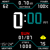 华米跃我Amazfit Bip手表表盘