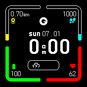 华米跃我Amazfit Bip手表表盘