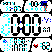 华米跃我Amazfit Bip手表表盘