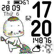 华米跃我Amazfit Bip手表表盘