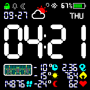 华米跃我Amazfit Bip手表表盘
