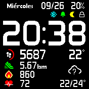 华米跃我Amazfit Bip手表表盘