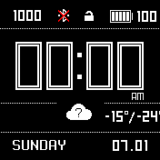 华米跃我Amazfit Bip手表表盘