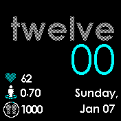 华米跃我Amazfit Bip手表表盘