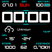 华米跃我Amazfit Bip手表表盘