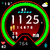 华米跃我Amazfit Bip手表表盘