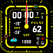 华米跃我Amazfit Bip手表表盘