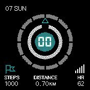 华米跃我Amazfit Bip手表表盘