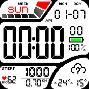 华米跃我Amazfit Bip手表表盘