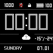 华米跃我Amazfit Bip手表表盘
