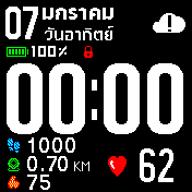 华米跃我Amazfit Bip手表表盘