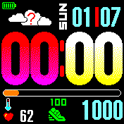 华米跃我Amazfit Bip手表表盘