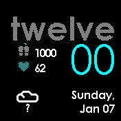 华米跃我Amazfit Bip手表表盘