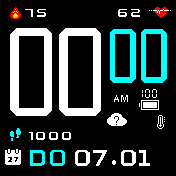 华米跃我Amazfit Bip手表表盘