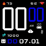 华米跃我Amazfit Bip手表表盘