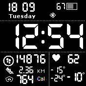 华米跃我Amazfit Bip手表表盘