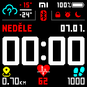华米跃我Amazfit Bip手表表盘