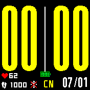 华米跃我Amazfit Bip手表表盘