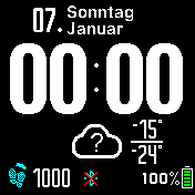 华米跃我Amazfit Bip手表表盘